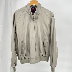 Vintage Lands End Men’s Classic Harrington Jacket Size XL 80s 90s Bomber